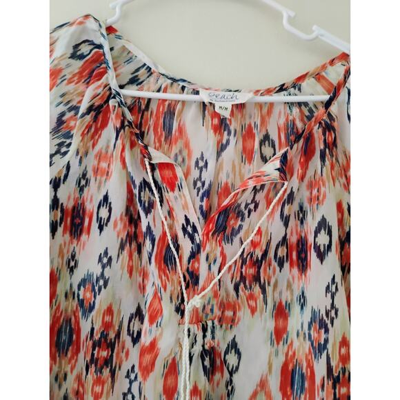 MED Beach By Beachlunchlounge CoverUp. Light, Sheer. Boho. Hippie. Surfer. Fairy - Picture 16 of 16